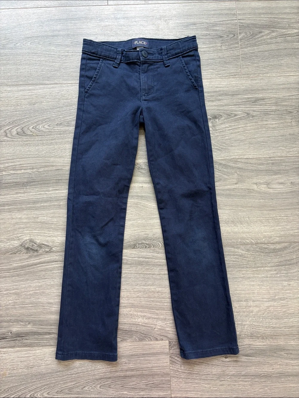 The Children's Place Navy & Khaki Pants Bundle| 5 Pairs Chino & Flare
